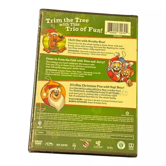 Festive Follies Collection (DVD New) Cartoon Network Classic Shows - Christmas - Picture 2 of 2